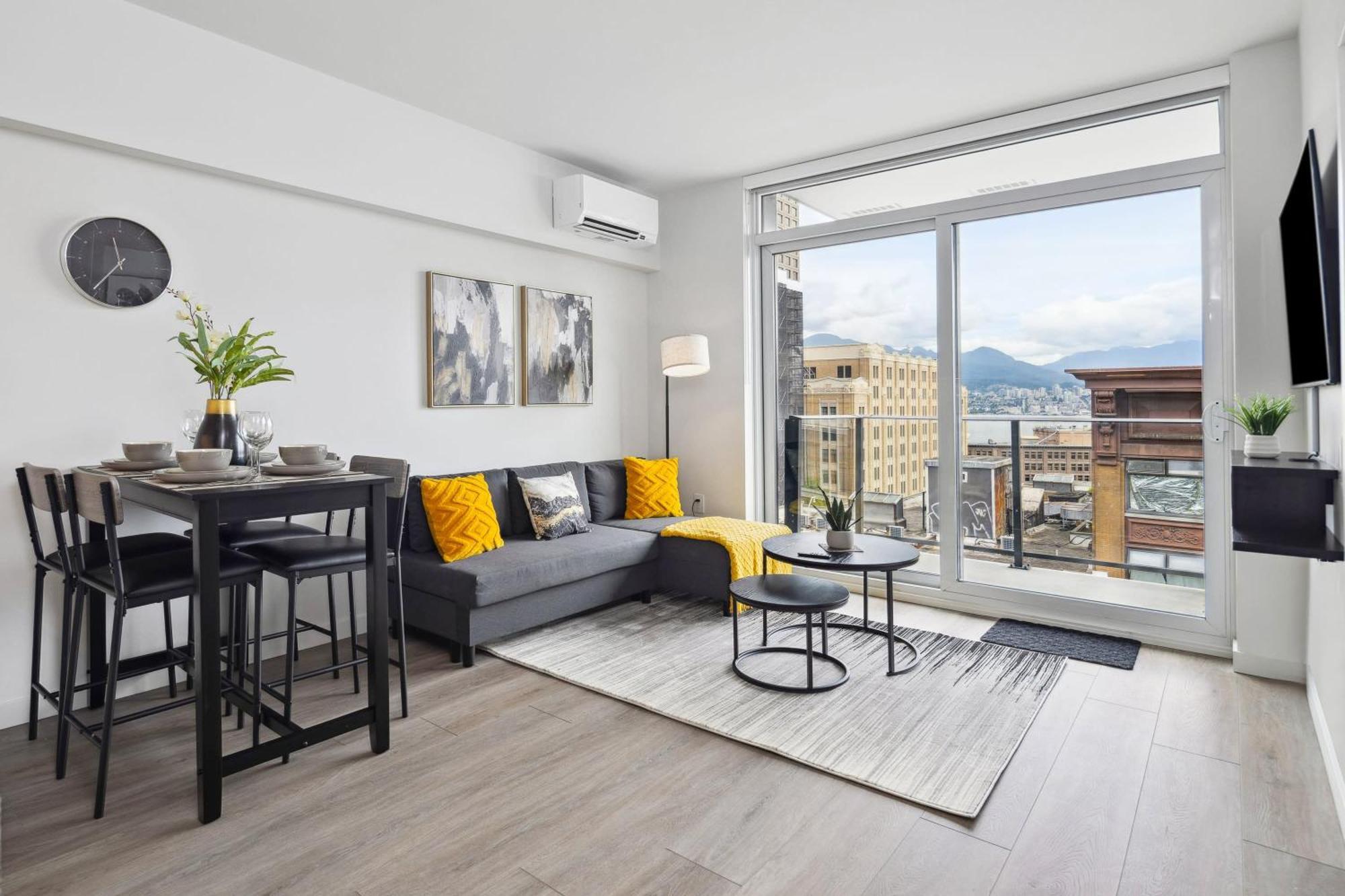 Brand New City Apt In Downtown Vancouver Exterior photo